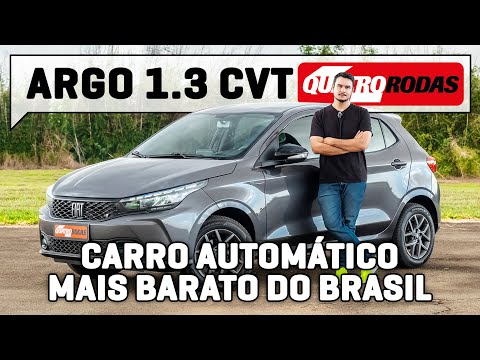 Argo 1.3 CVT é o AUTOMÁTICO MAIS BARATO do Brasil, mas a que custo?