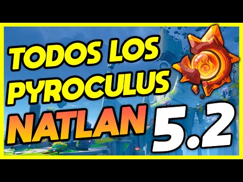 TODOS LOS PYRÓCULUS DE NATLAN 5.2 | RUTA DETALLADA PASO A PASO | GENSHIN IMPACT