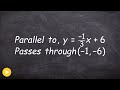 Understanding Parallel Lines and Slope-Intercept Form