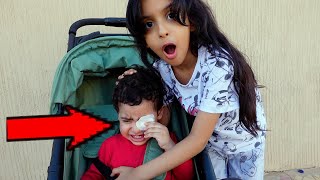 سارة تصير مربية حمودي شوفوا ايش صار !!