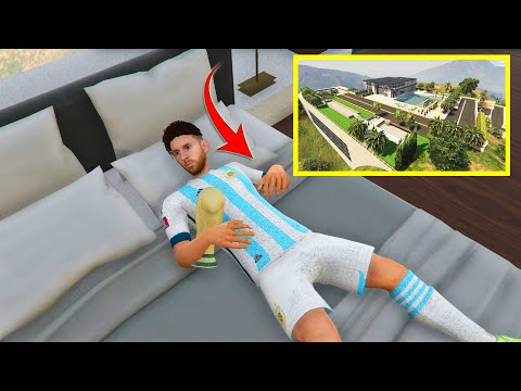 MANSãO DO MESSI NO GTA 5 Argentina campeã do mundo