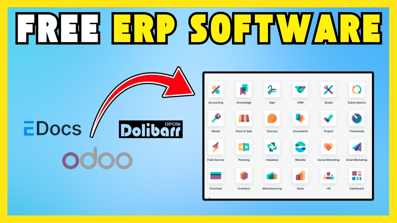The Best Free  ERP  Software - Run Your Whole Business On This! | 06.08.2025

The Best Free ERP Software In this video, I'll show you the best options for a free ERP system. These open source software tools ...