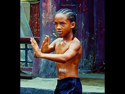 Dre Parker Training Mode โ ๏ธ๐ฅ The Karate Kid ๐ฅ #karatekid #edit #shorts