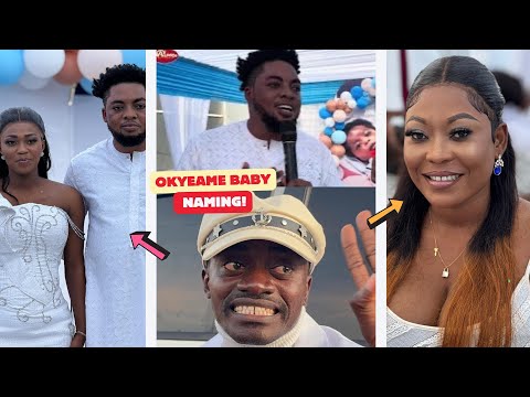 Wow! Lilwin Rains Cash on Manager Okyeame at Baby Naming 🎉💰