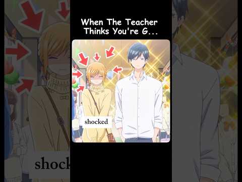 The teacher’s reaction is pure gold 😂 #anime #shorts