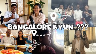 Aaj sab pata chal jayega 🙌🏻 #vlog #travelvlog #bangalore