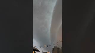 Crazy Storms Over Detroit (Masonic Temple)