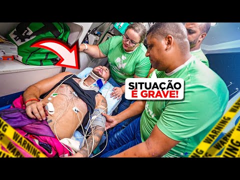 BATI O 350z E FUI PARAR NO HOSPITAL 😭 !!