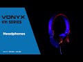 Vonyx VH100 Padded Over-Ear Studio Headphones