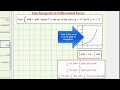 Line Integrals and Derivatives