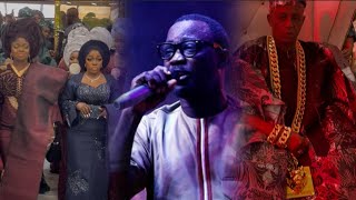 PASUMA LIVE ON STAGE FOR ONIBA EKUN DOUBLE WEDDING CELEBRATION FOR HIS TWO DAUGHTERS SAME DAY 
