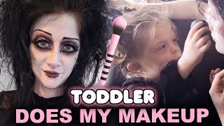 My 3 Year Old Does My Makeup | Black Friday