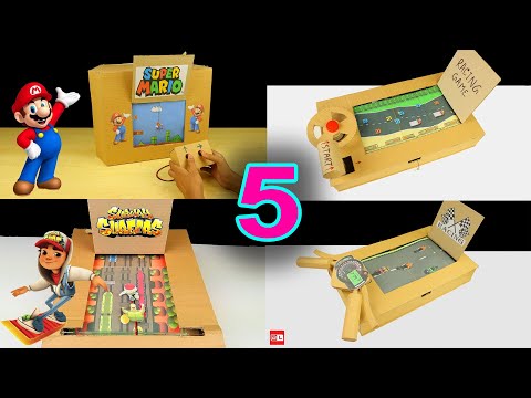 5 Amazing Cardboard Games Compilation