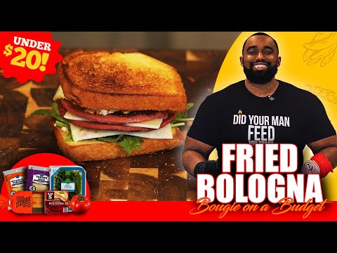 The Fried Bologna Sandwich Just Got an Upgrade! 🔥 Bougie on a Budget