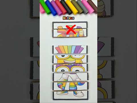 Sprunki OC NumberBlock Seven Cardboard Genius Game challenge 🎮 #sprunki #genius #trend