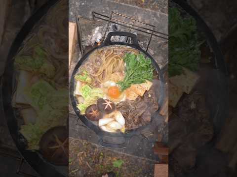 とろたま すき焼きうどん(レシピは説明欄に記載)