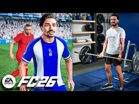 O INICIO DO MODO CARREIRA JOGADOR no FC 26