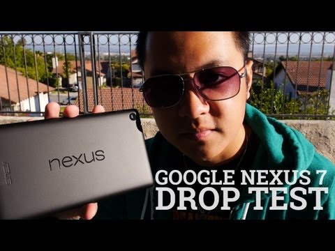 (ENGLISH) Google Nexus 7  Drop Test! (2013 / 2nd Generation)