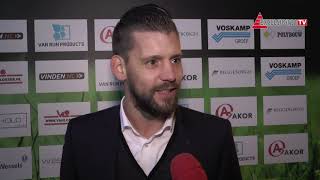 Screenshot van video Martijn Beltman: "We hebben steeds meer geduld aan de bal" | Excelsior'31 - Berkum