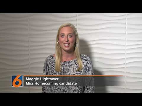 Miss Homecoming candidate Maggie Hightower