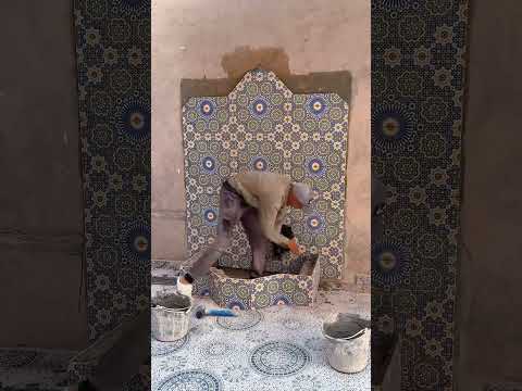 بطريقة أو بأخرى يمكنك تحويل صنبور المنزل من بلاط السيراميك إلى تحفة ثلاثية الأبعاد