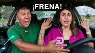 Enseñando a manejar a mi novia fue una mala idea - El Reality