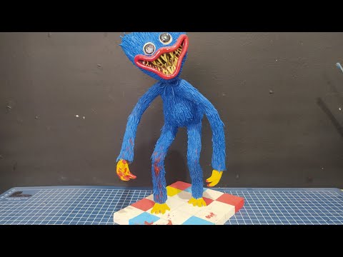 HUGGY WUGGY 😱 (POPPY PlAYTIME)/ESCULTURA DE PLASTILINA/