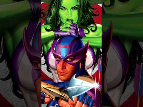 5 HERÓIS QUE A MULHER-HULK JÁ PEGOU #shorts