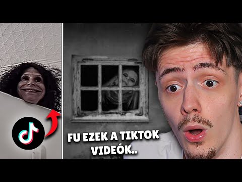 RÉMISZTŐ TIKTOK VIDEÓK, AMIKTŐL FELÁLL A SZŐR A HÁTAMON..