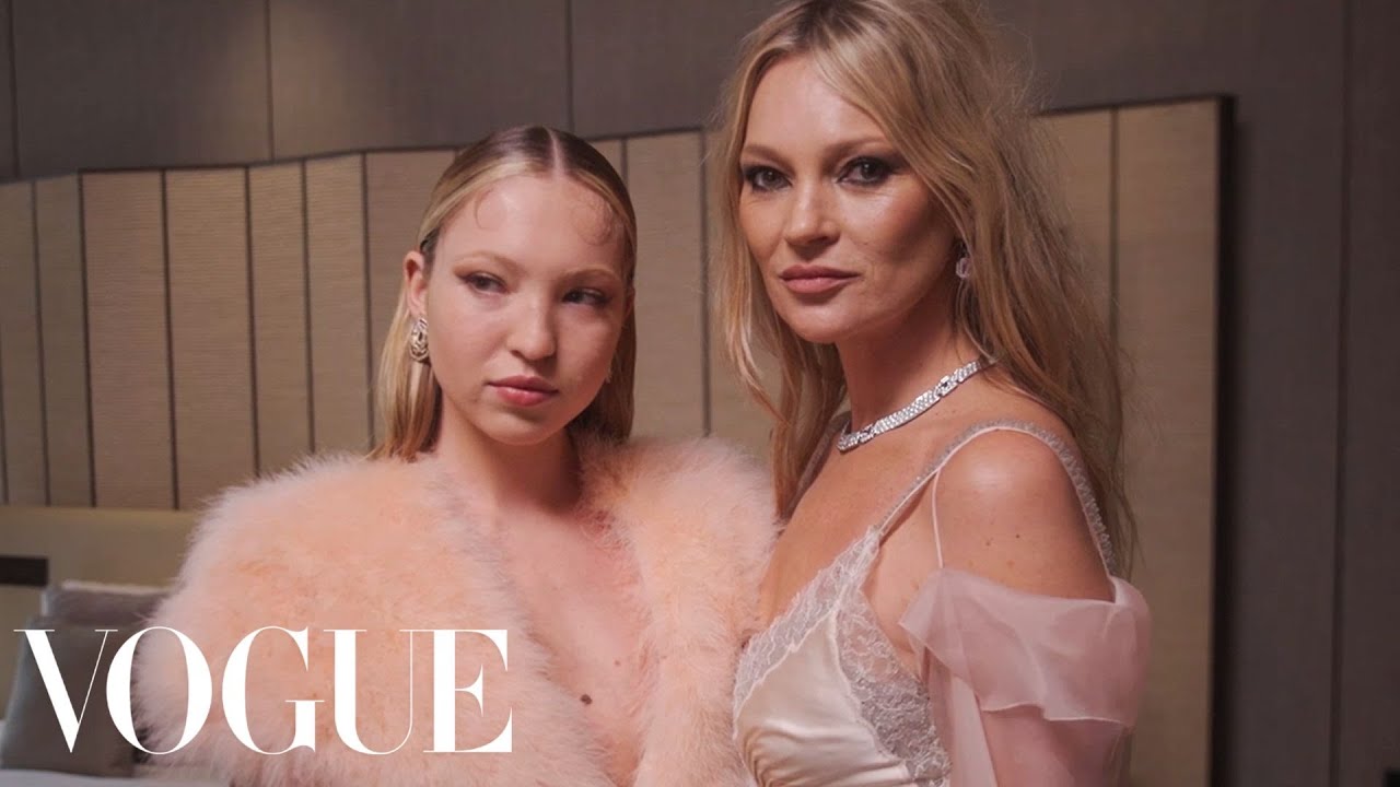 Lila Moss Gets Ready for the Met Gala (ft. Kate Moss) Vogue
