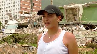 YouTube video thumbnail: Teen Survivor Recounts Venezuela Earthquake Horror