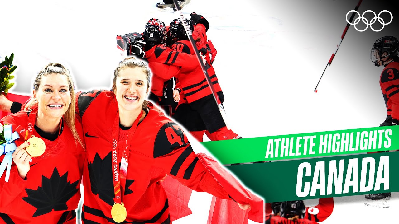 Canada was on fire at Beijing 2022! 🥇 | Women’s Ice Hockey￼