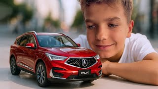 Mark adds red Acura RDX 1:18 scale to collection and help Honda Accord