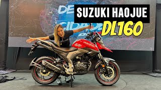 TESTEI A NOVA SUZUKI HAOJUE DL160!