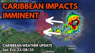 New Tropical Storm Forms, Disturbance Closing in on the Caribbean • 23/08/25 [EVENING]