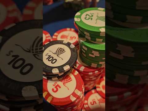 💥Algunos trabajan, yo juego poker!🤘 #poker #lasvegas #casino