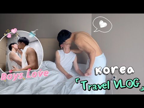 My boyfriend kissed me awake and then stripped me to take a shower together😳?! Korea Travel VLOG🇰🇷❤️