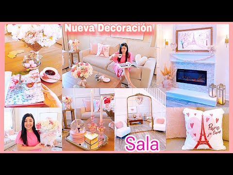 Ideas Para Decorar Tu Sala Sencilla Y Romántica💕San Valentin-Nueva Decoración 2025