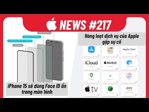 (ENGLISH) Apple News 217: iPhone 15 Dùng Face ID Trong Màn Hình Của Samsung, Dịch Vụ Apple Gặp Sự Cố Lớn