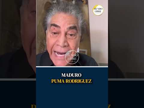 🔥Nicolás Maduro al «Puma» Rodríguez: «Podrá decir lo que quiera, pero el cariño se lo guardo»