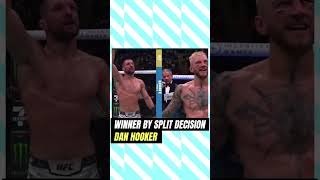 DAN HOOKER WINS BY SPLIT DECISION #UFC305 #gamrot #danhooker #mmalounge