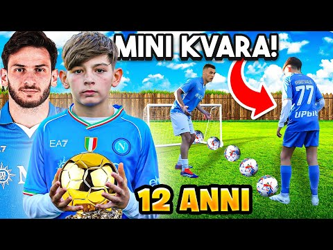 🇬🇪 L’EREDE DI KVARA (12 anni) per il PALLONE D’ORO DEI BAMBINI 2.0!!! ⚽️