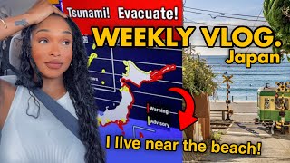 Tsunami? Earthquakes? Japan Summer Productive Week in my Life | Balcony veggie garden, Errands