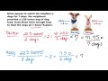 Exploring Ratios and Rates for 7th Graders