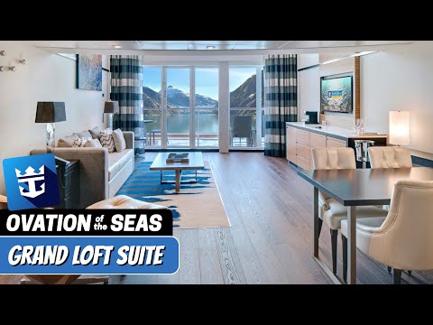 Ovation of the Seas | Grand Loft Suite Tour & Review | 4K