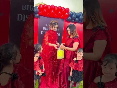 দিশার রিয়া আন্টি হাতে ব্রেসলাইট পরিয়ে দিচ্ছে ❤️❤️ #gift #disha #shorts