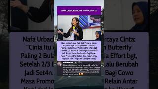 Nafa Urbach Akui Agak Gak Percaya Cinta