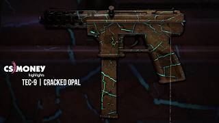 Tec-9 Cracked Opal Gameplay