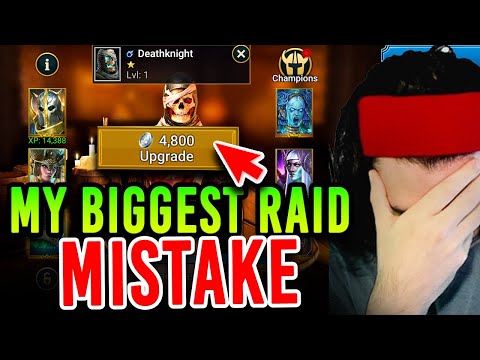Don't Do What I Did...... Raid Shadow Legends