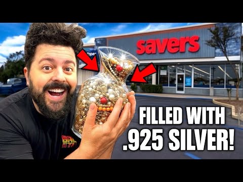 Another Thrift Store Mystery Jar… And It’s LOADED!